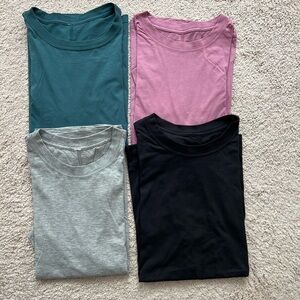 Lululemon All Yours Tees, short sleeve, size 4 or 6